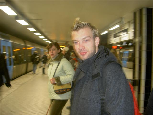 warten auf die Ubahn